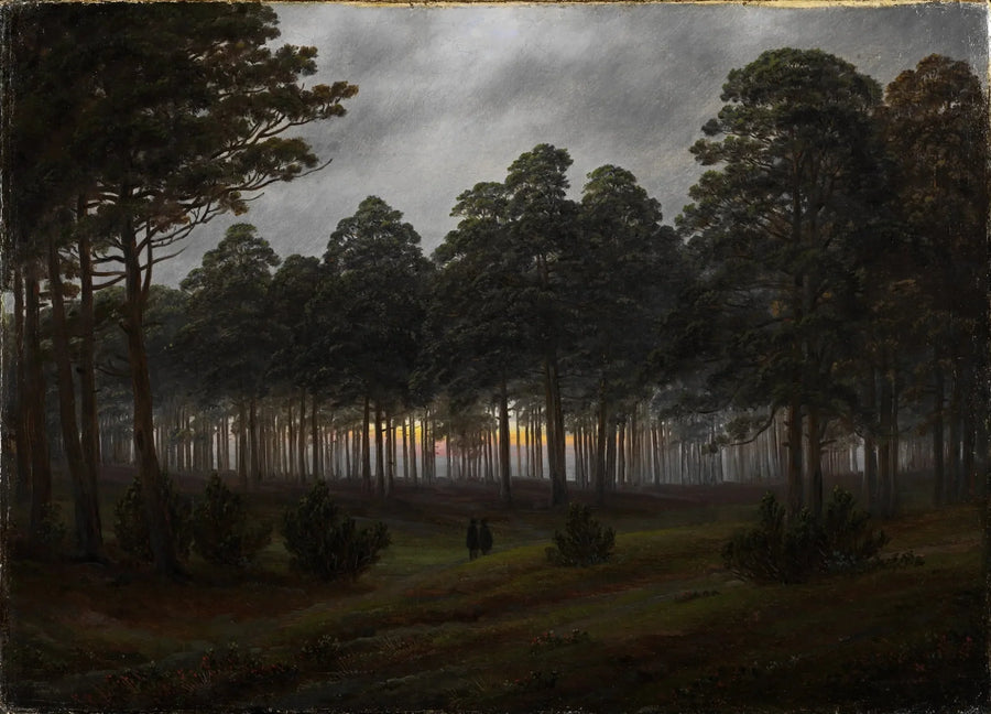 Akşam - Caspar David Friedrich