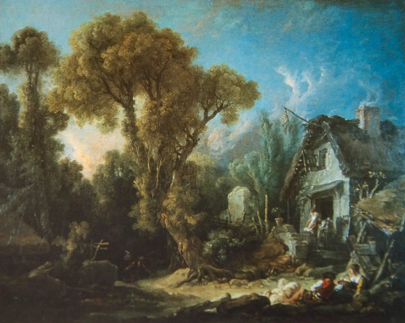 Akşam (Beauvais civarı) - François Boucher