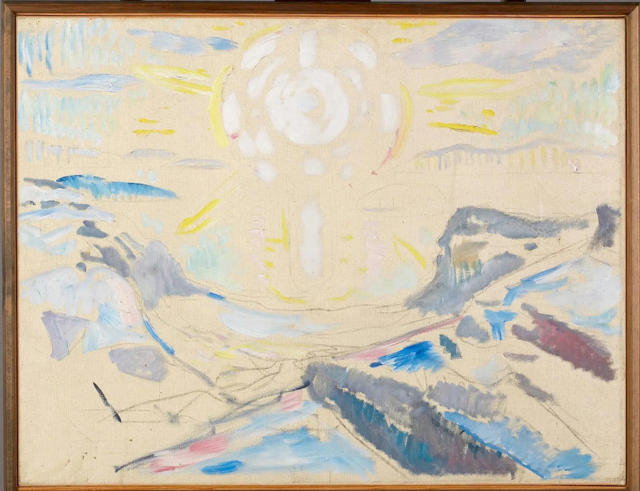 Güneş - Edvard Munch