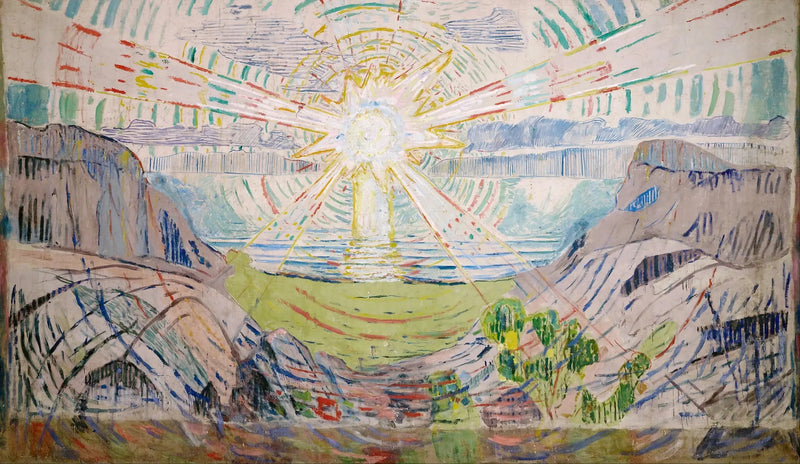 Güneş - Edvard Munch