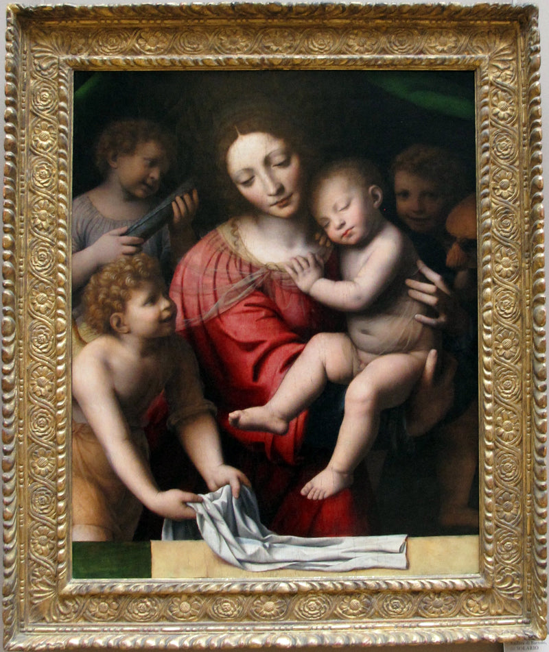 İsa Çocuk Uykusu - Bernardino Luini