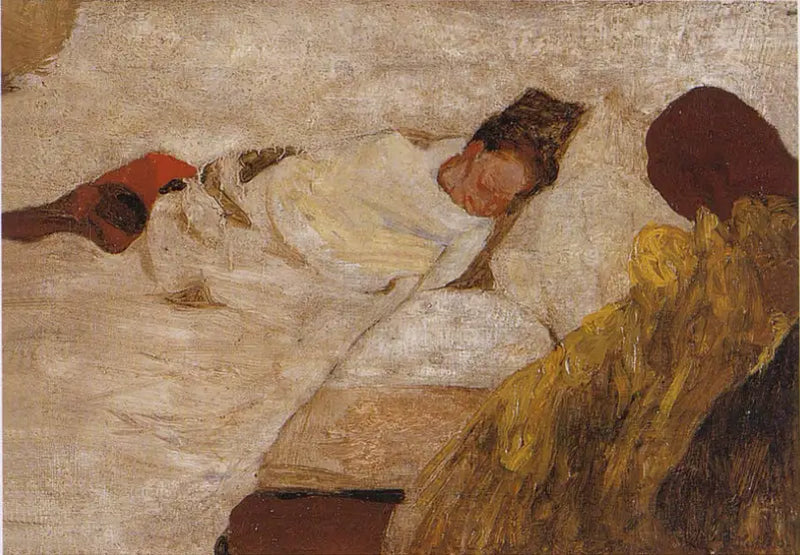 Madame Vuillard'in Uykusu - Édouard Vuillard