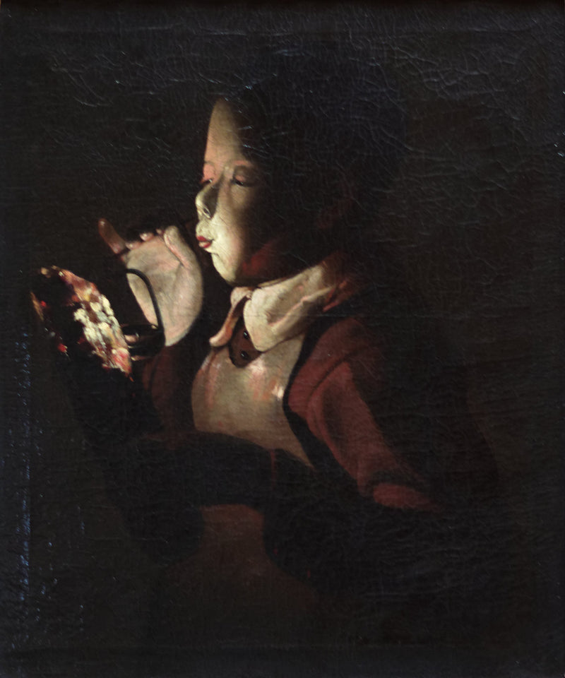 Lamba Üfleği - Georges de La Tour