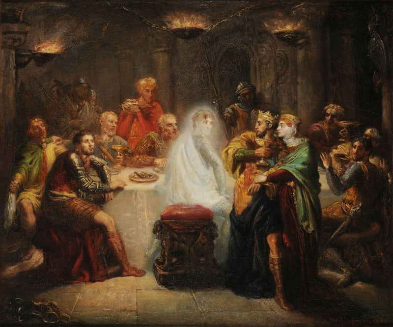 Banquo'nun Hayaleti - Théodore Chassériau