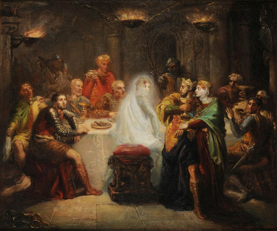Banquo'nun Hayaleti - Théodore Chassériau
