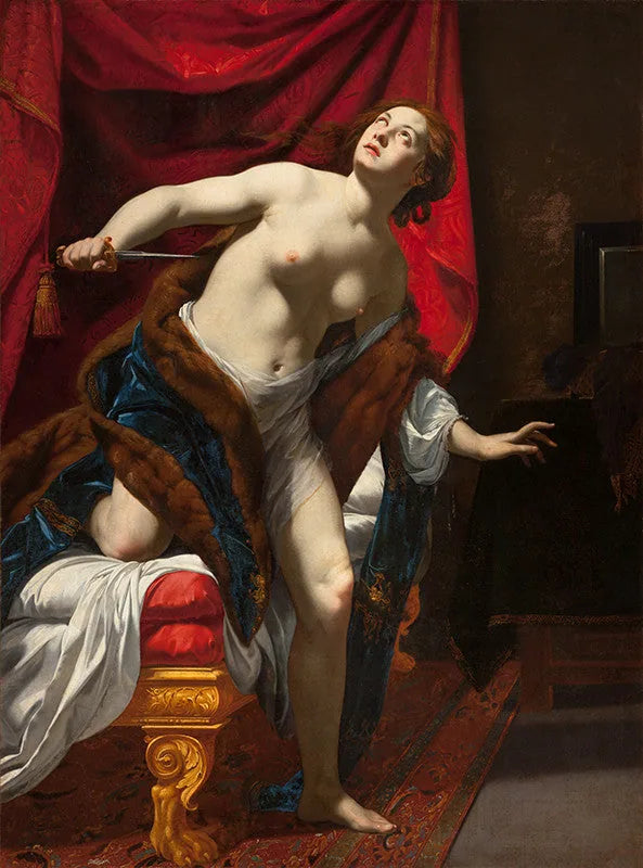 Lucrèce'nin İntiharı - Simon Vouet