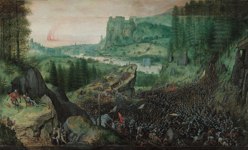 Saül'ün İntiharı - Pieter Brueghel the Elder