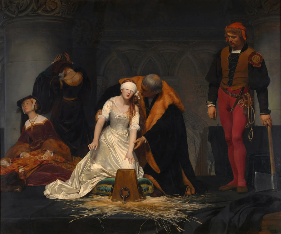Jane Grey'in İşkencesi - Paul Delaroche