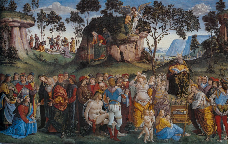 Musa'nın Vasiyeti ve Ölümü - Luca Signorelli