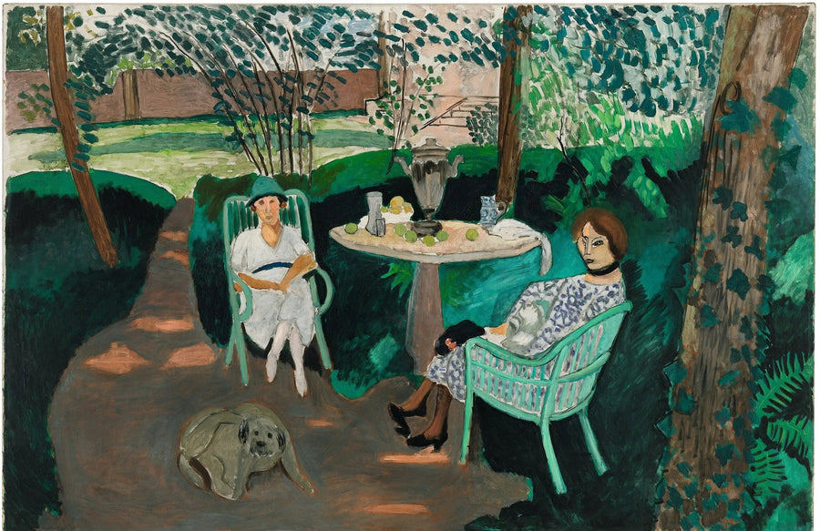 Bahçede Çay - Henri Matisse