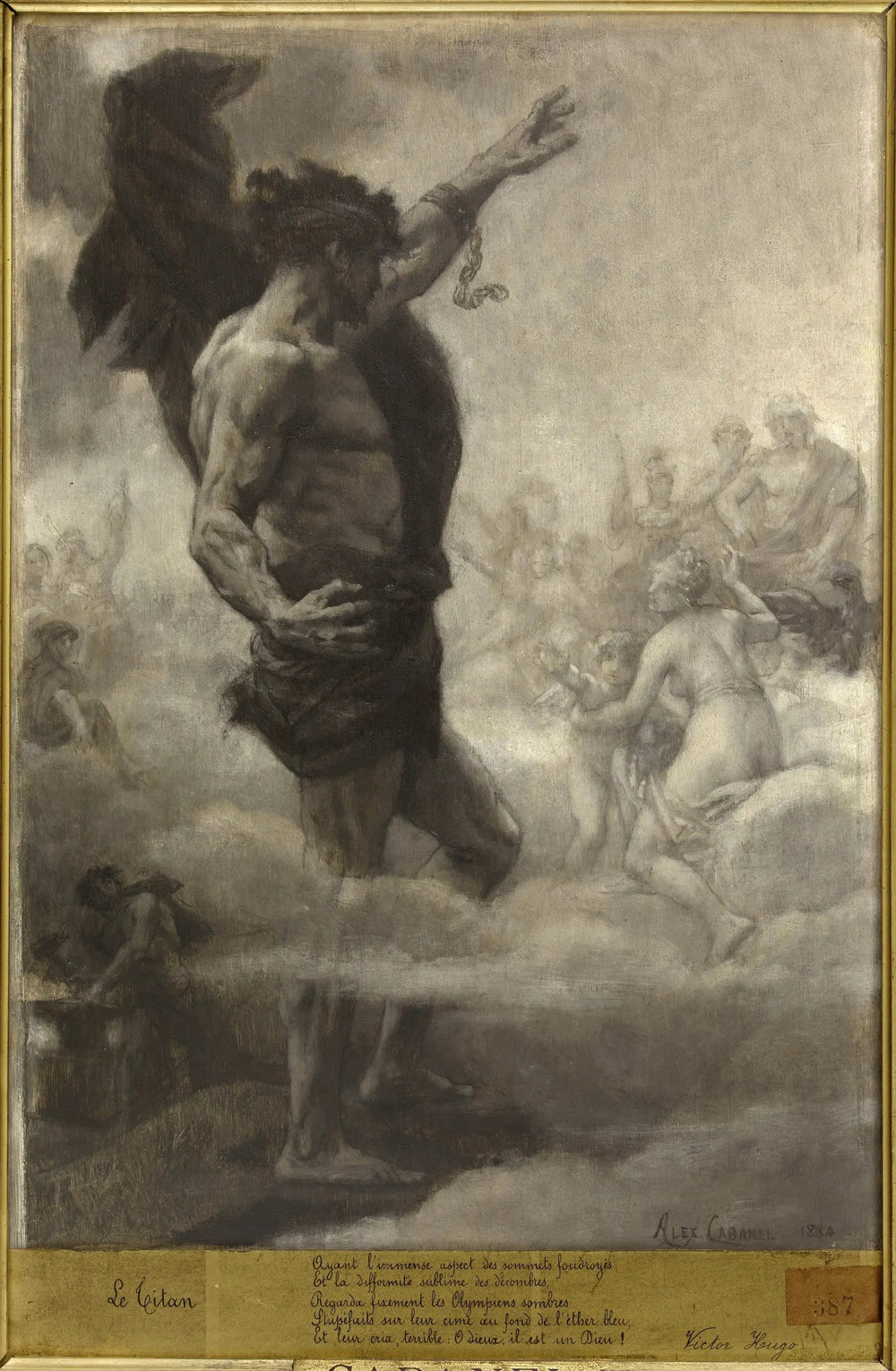 Le Titan - Alexandre Cabanel - Alpha Reproduction