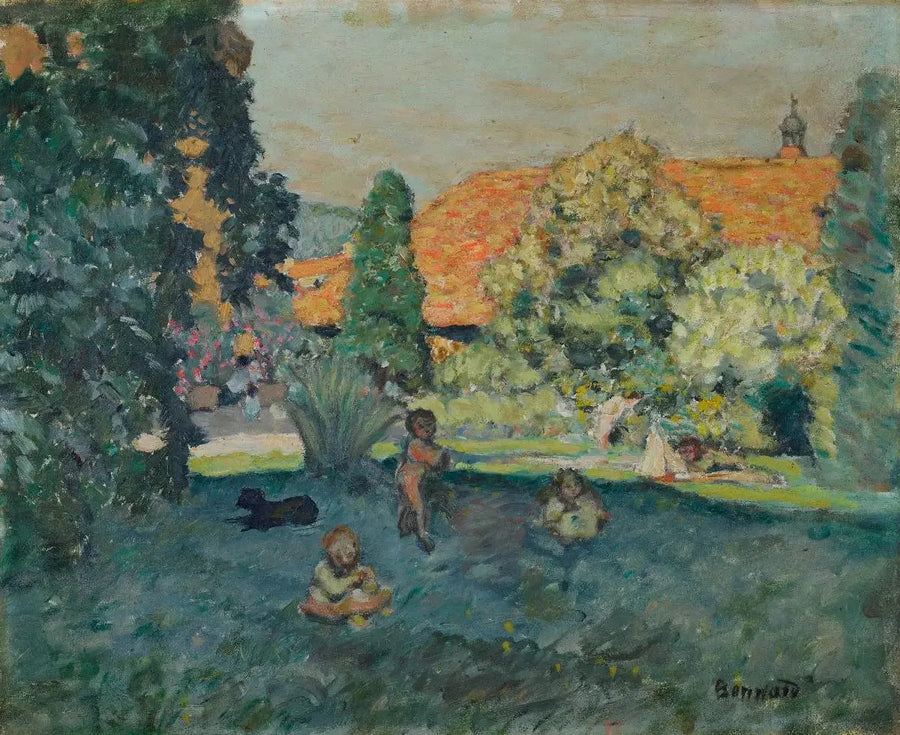 Pembe Çatı - Pierre Bonnard