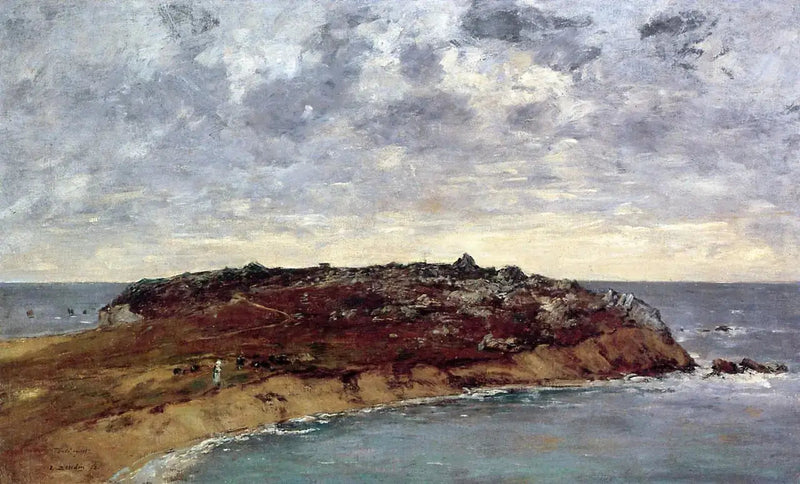 Le Toulinguet, Camaret kıyıları - Eugène Boudin
