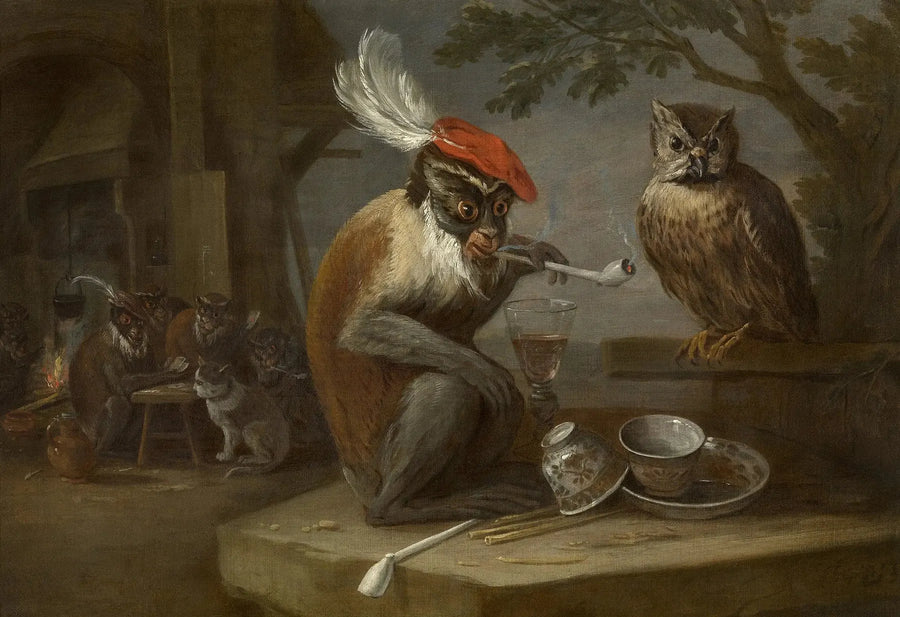 Maymun Döngüsü - David Teniers le Jeune