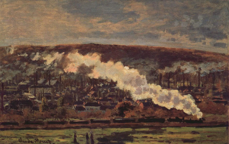 Yük Treni - Claude Monet