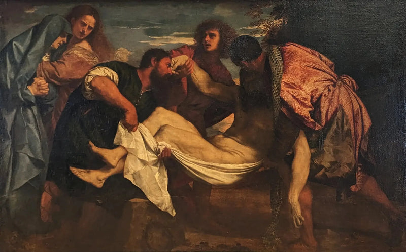 İsa'nın mezara taşınması - Titian
