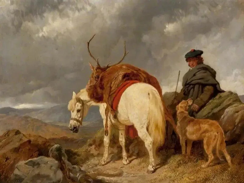 Geyik Takipçisi - John Frederick Herring, Sr.