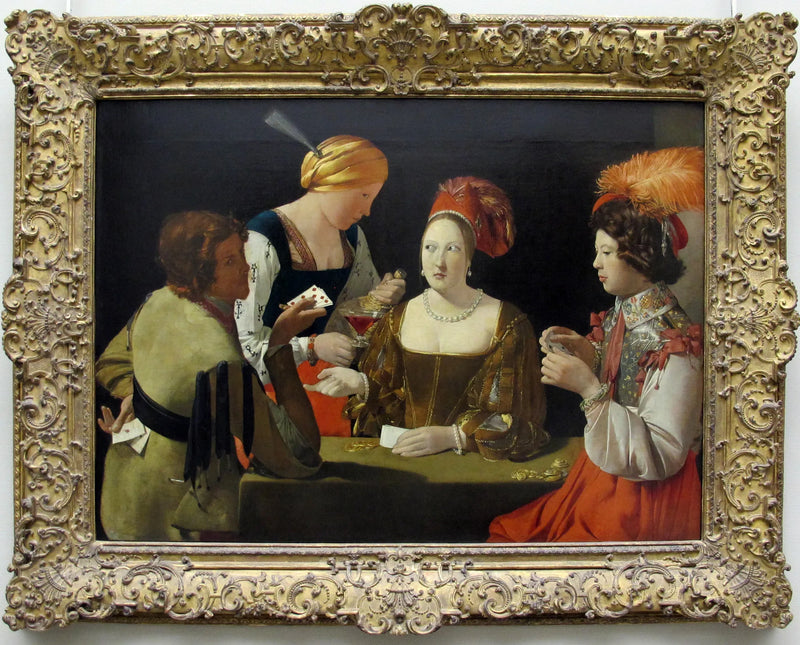 Kâğıtçı ve Karo Ası - Georges de La Tour