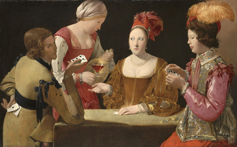 Üç Yapraklı Aslı Hileci - Georges de La Tour