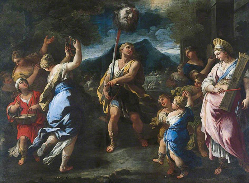 Davud'un Zaferi - Luca Giordano