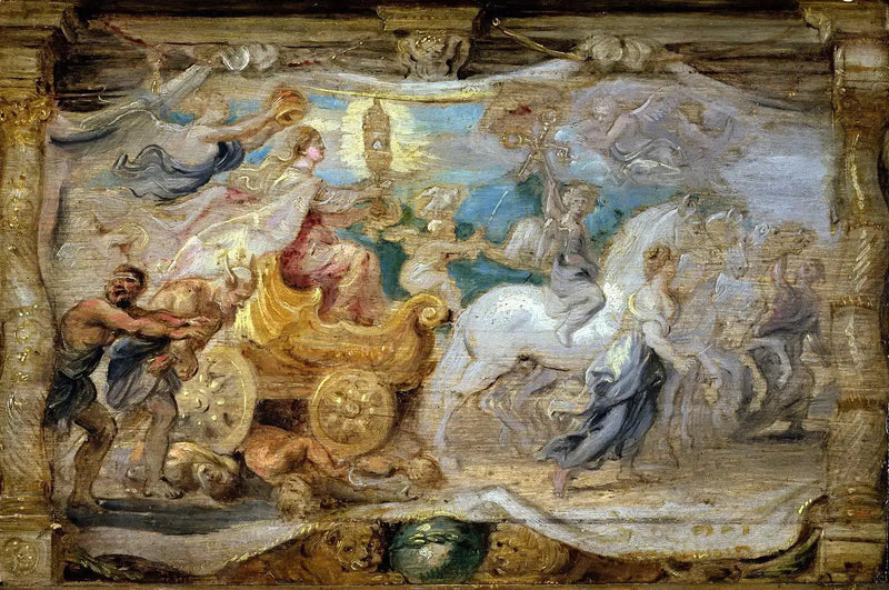 Eucharist'in cehalet ve körlüğe karşı zaferi - Peter Paul Rubens
