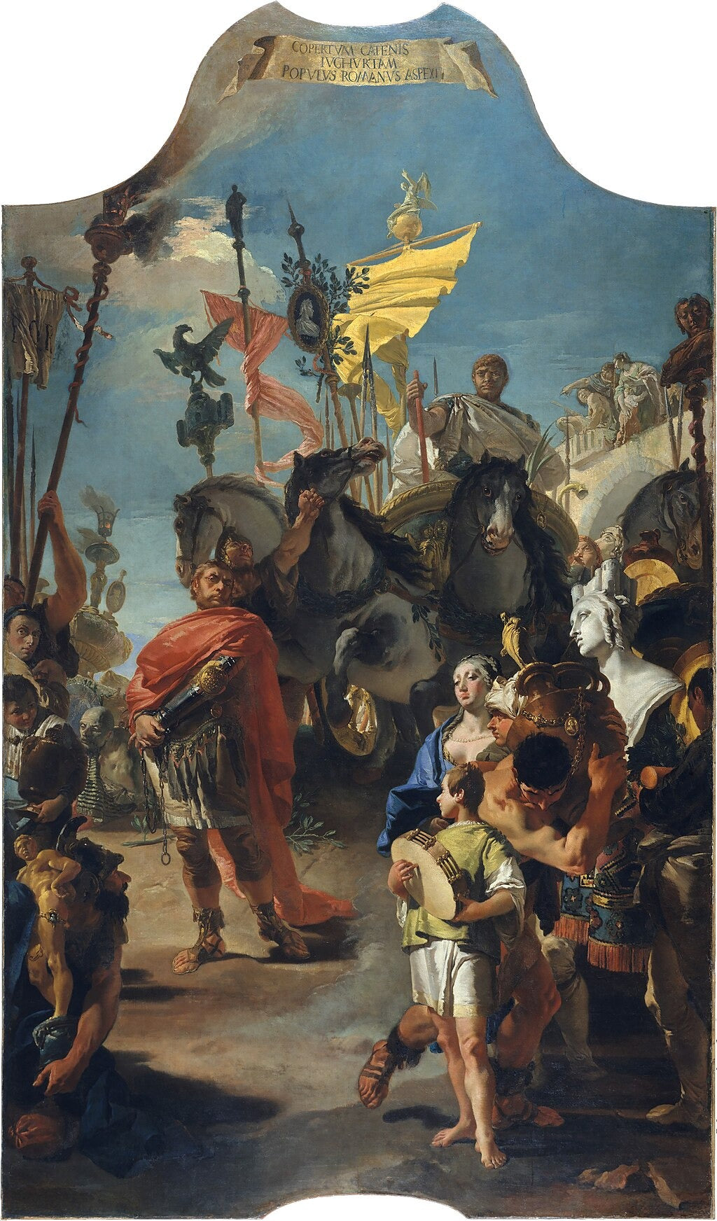 Le Triomphe de Marius - Giovanni Battista Tiepolo