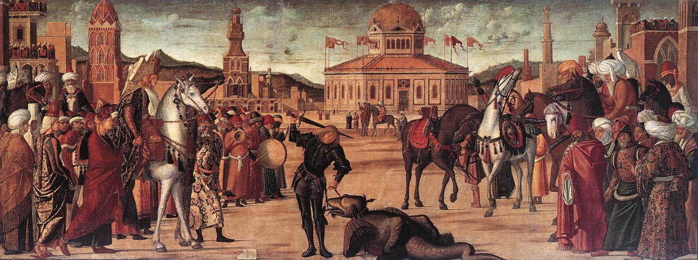 Le Triomphe de saint Georges - Vittore Carpaccio - Alpha Reproduction