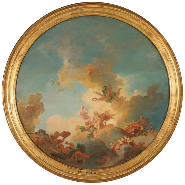 Venüs'ün Zaferi - Jean-Honoré Fragonard