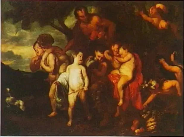 Genç Bacchus'un Zaferi - Antoine van Dyck