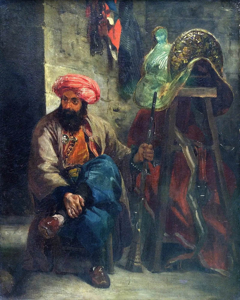 Selindeki Türk - Eugène Delacroix