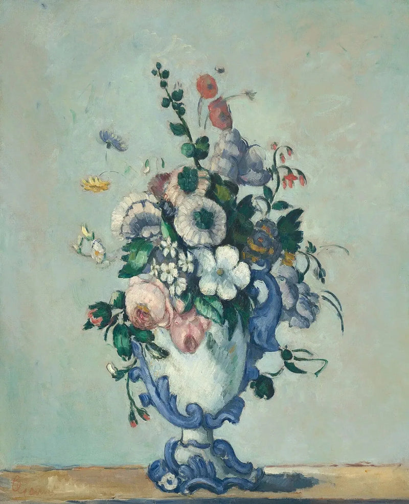 Rokoko Vazo - Paul Cézanne