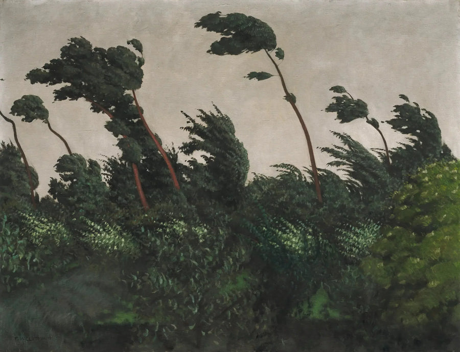 Le Vent - Félix Vallotton