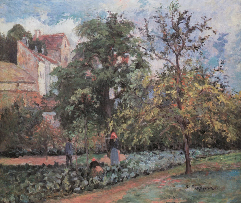 Maubuisson Bahçesi, Pontoise - Camille Pissarro