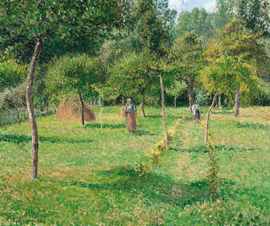 Éragny Bahçesi - Camille Pissarro