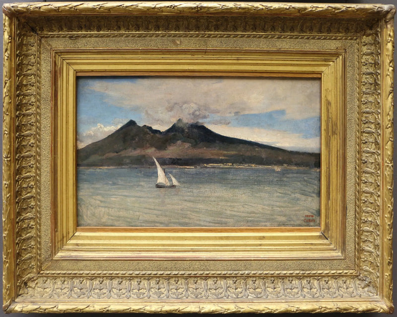 Vezüv Yanardağı - Jean-Baptiste Camille Corot