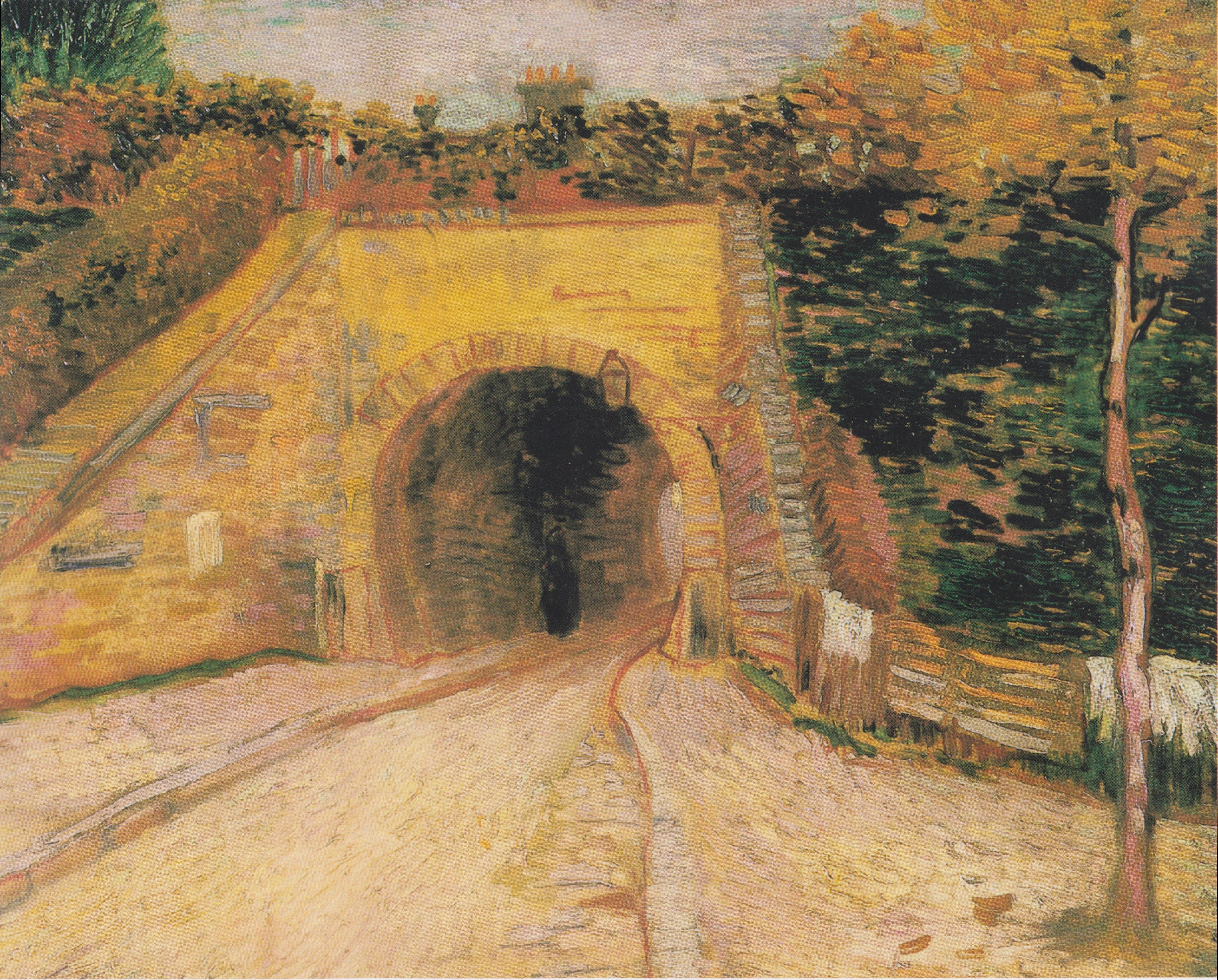 Reproduction du tableau « Le viaduc - Vincent van Gogh » par Alpha Reproduction en peinture à l’huile