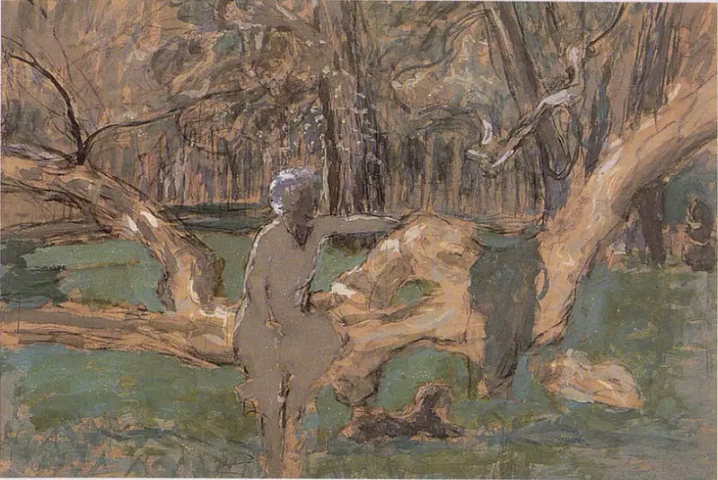 Yaşlı Ağaç - Édouard Vuillard