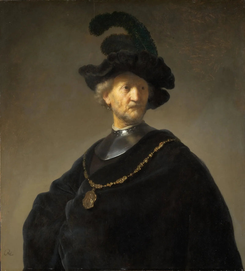 Altın Zincirli Yaşlı Adam - Rembrandt