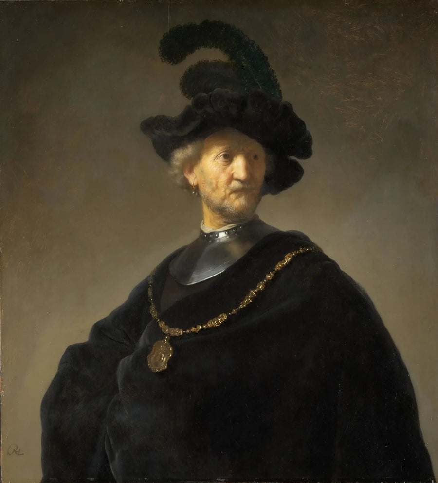 Altın Zincirli Yaşlı Adam - Rembrandt