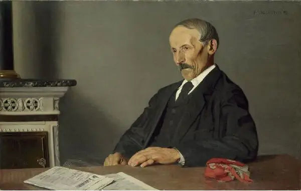 Yaşlı kapıcı - Félix Vallotton