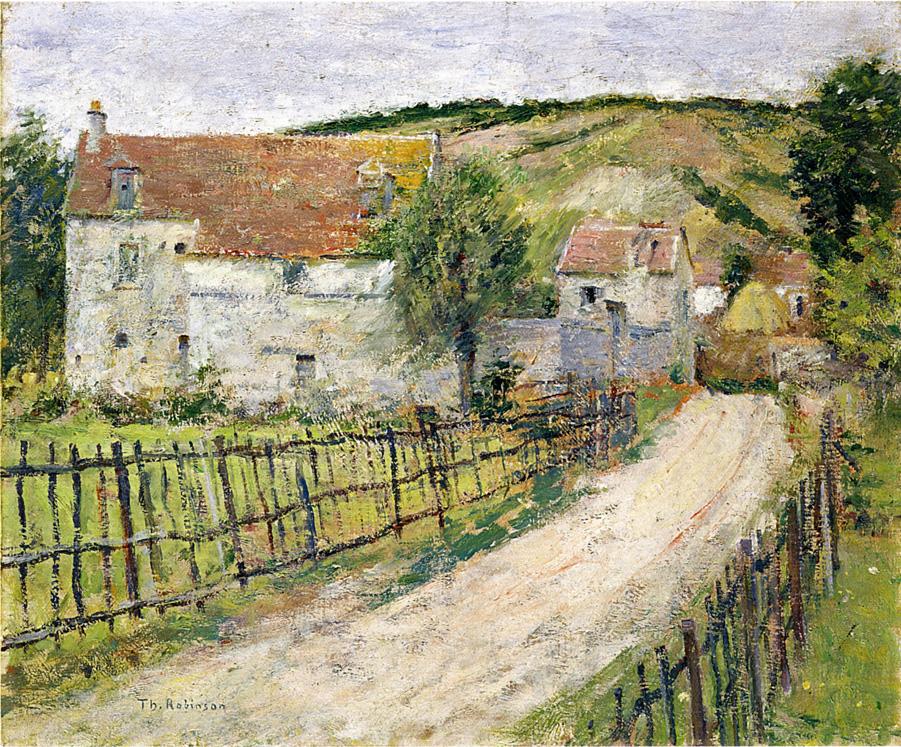 Le Vieux Moulin - Theodore Robinson