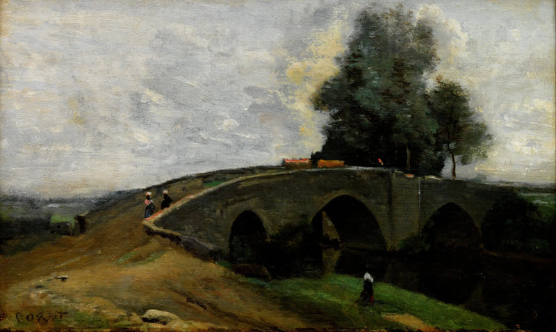 Eski Köprü - Jean-Baptiste Camille Corot