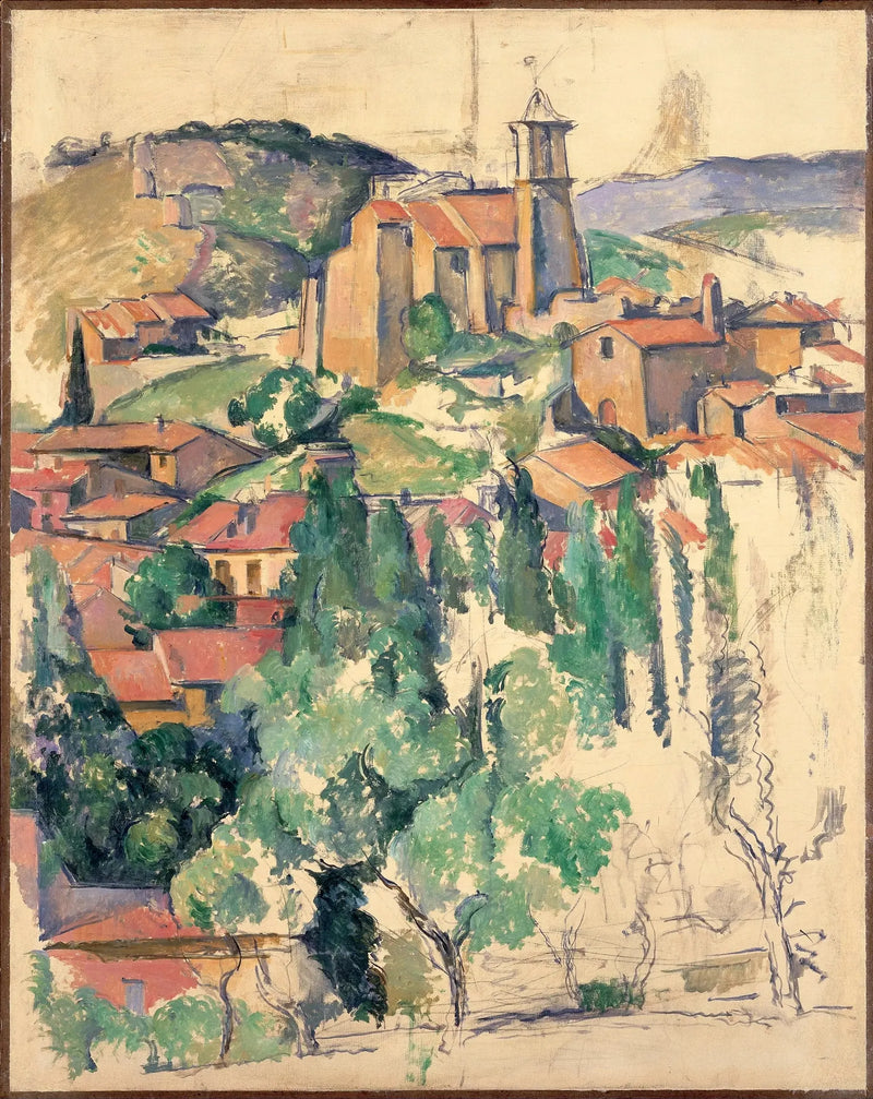 Gardanne Köyü - Paul Cézanne