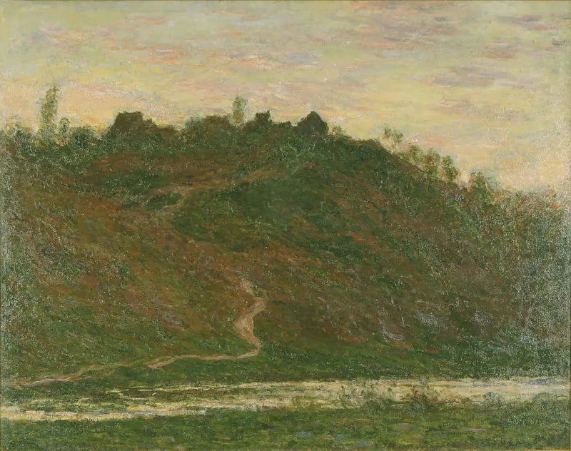La Roche-Blond köyü, Akşam etkisi - Claude Monet