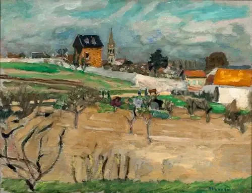 Kırsaldan Görülen Köy - Pierre Bonnard