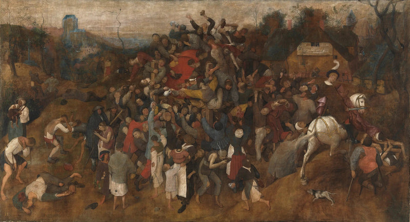 Saint-Martin Şarabı - Pieter Brueghel the Elder