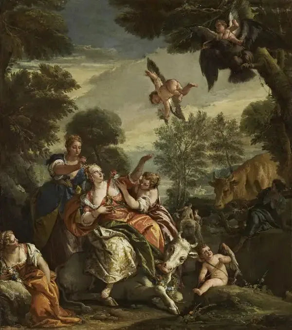 Avrupa'nın Tecavüzü - Giovanni Battista Tiepolo