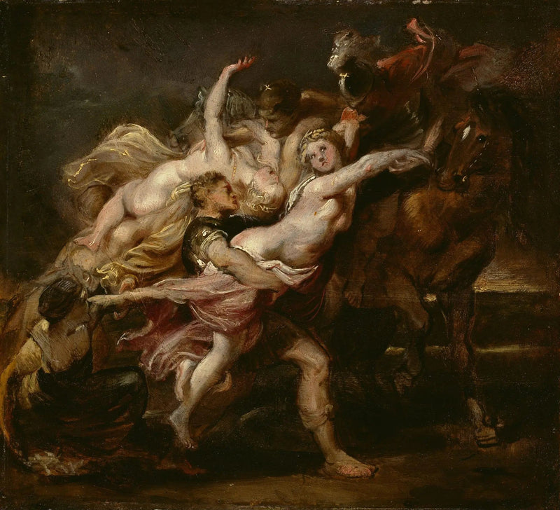 Levkippos'un Kızlarına Tecavüz - Peter Paul Rubens