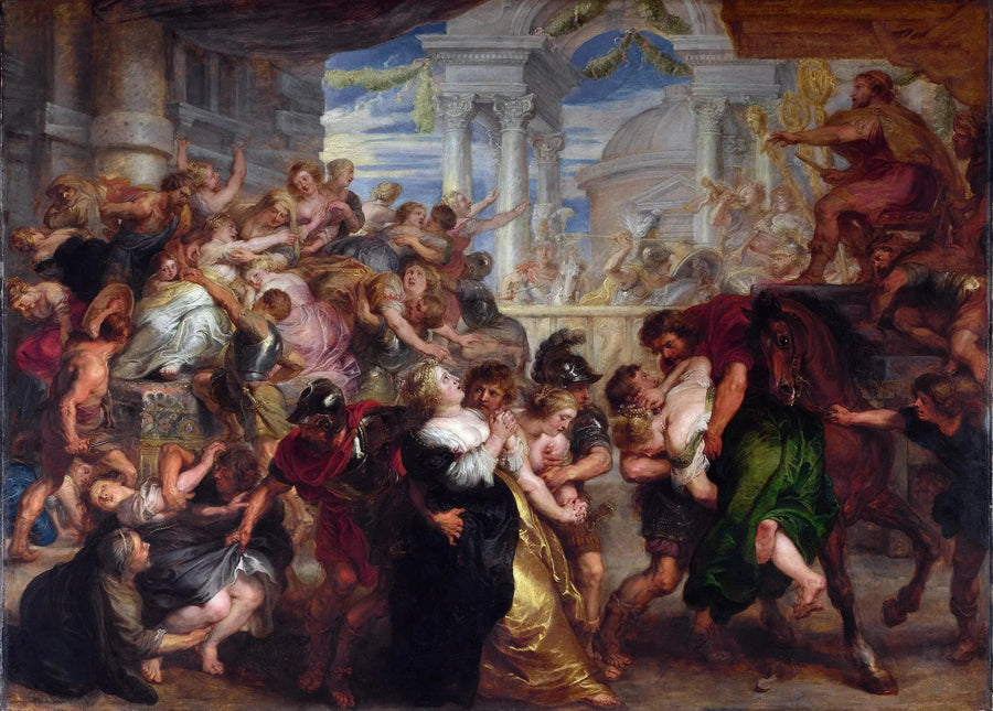 Sabine İstilası - Peter Paul Rubens