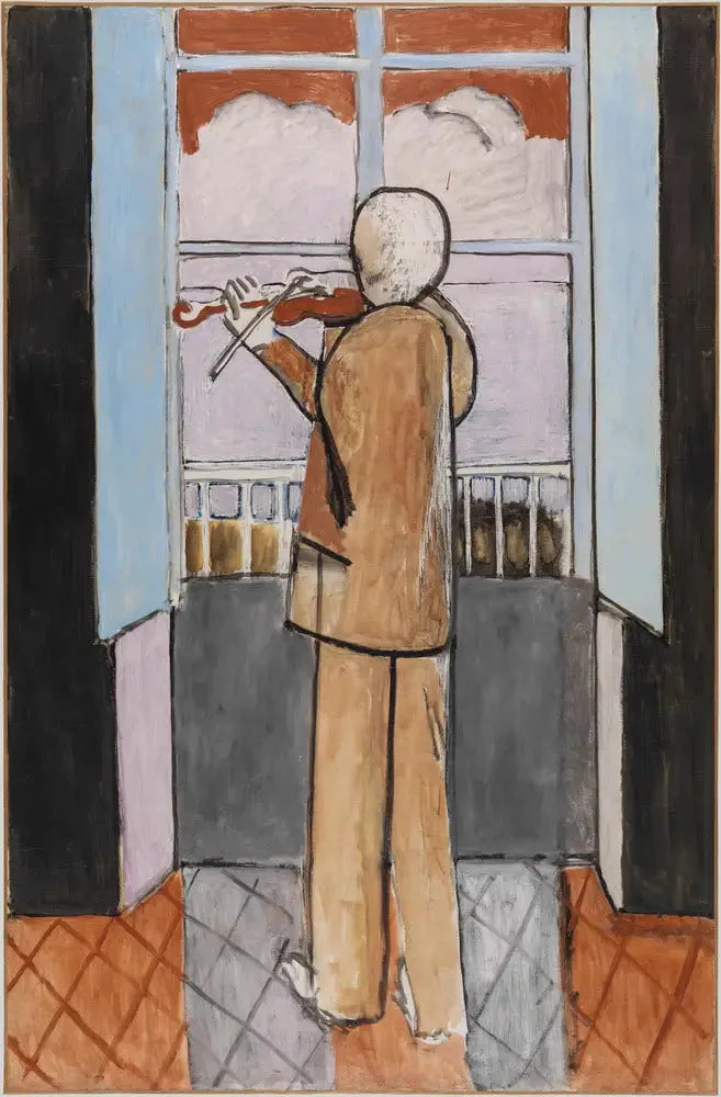 Penceredeki Viyolist - Henri Matisse